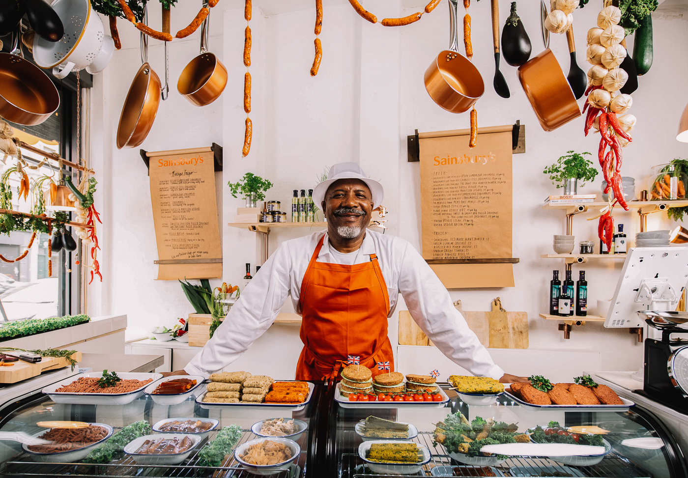 Sainsbury's, pop up, how to build a pop up, London pop up, things to see in London, short-term retail, meat-free, plant-based