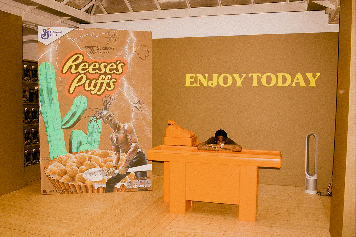 Reese's, Reese's Puffs Cereal, Travis Scott, pop up, how to build a pop up, Paris pop up, things to see in Paris, short-term retail,