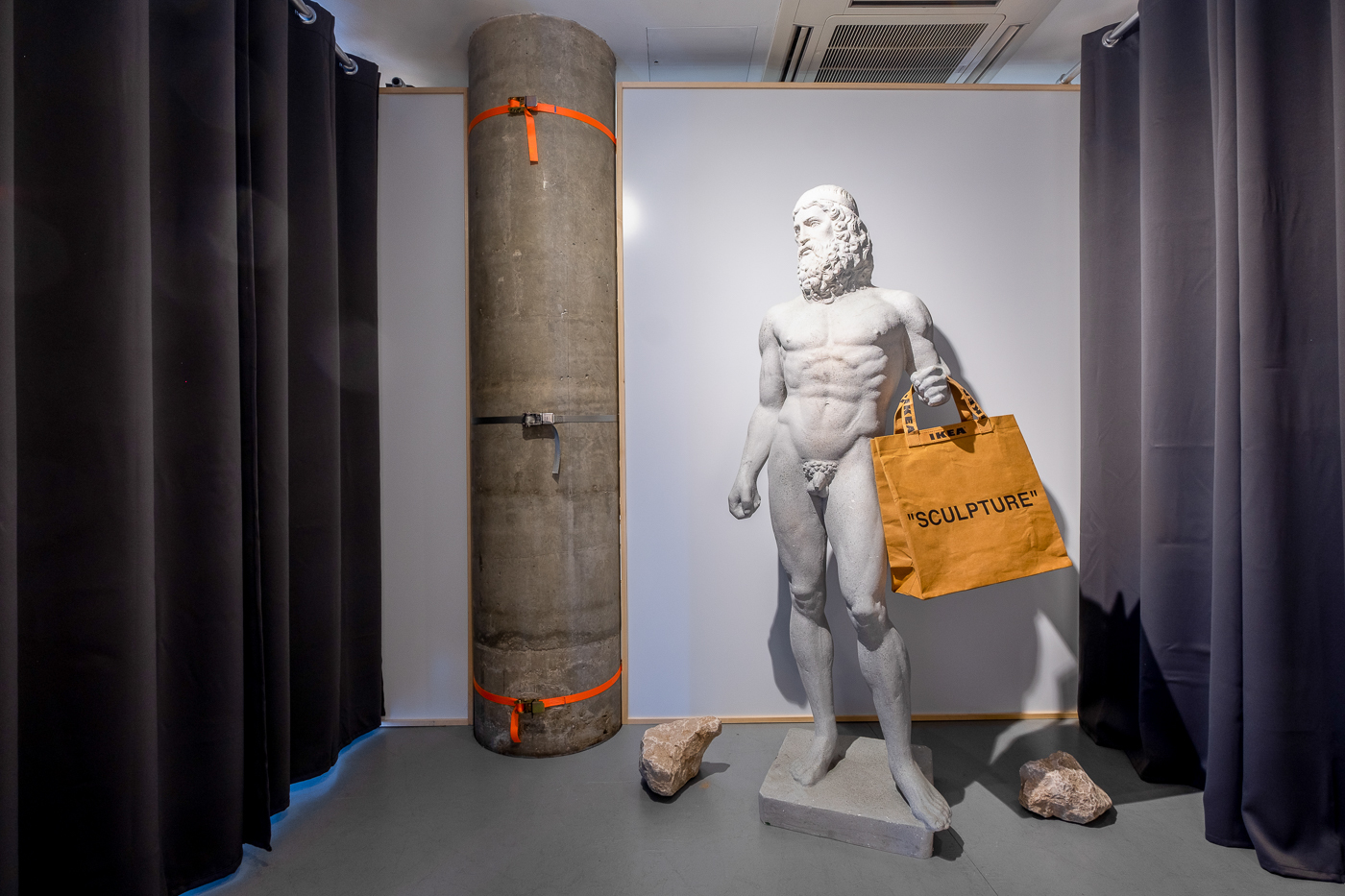 Ikea sculpture virgil on sale abloh