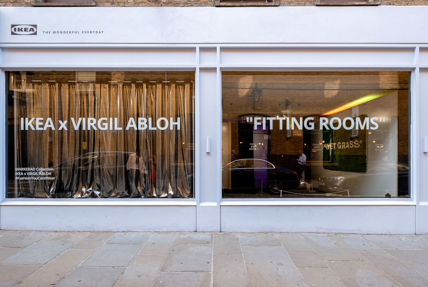 Virgil Abloh, IKEA, pop up, how to build a pop up, London pop up, things to see in London, short-term retail,