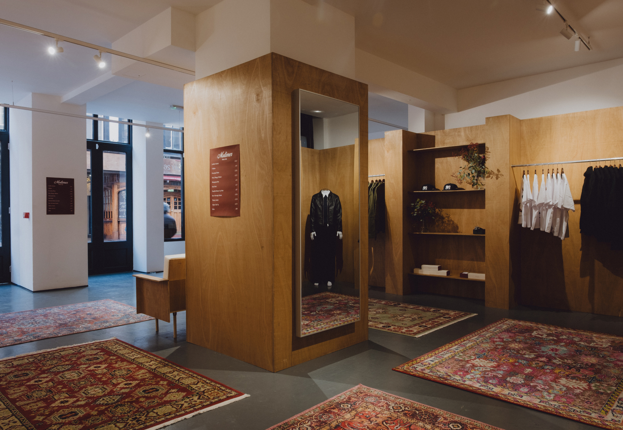 Over a two-day Soho pop-up, Australian designer Jasper Mutimer brought his digital-first label into the real world